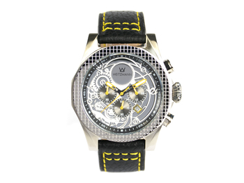 Thor silver, yellow pointer, buffalo leather strap